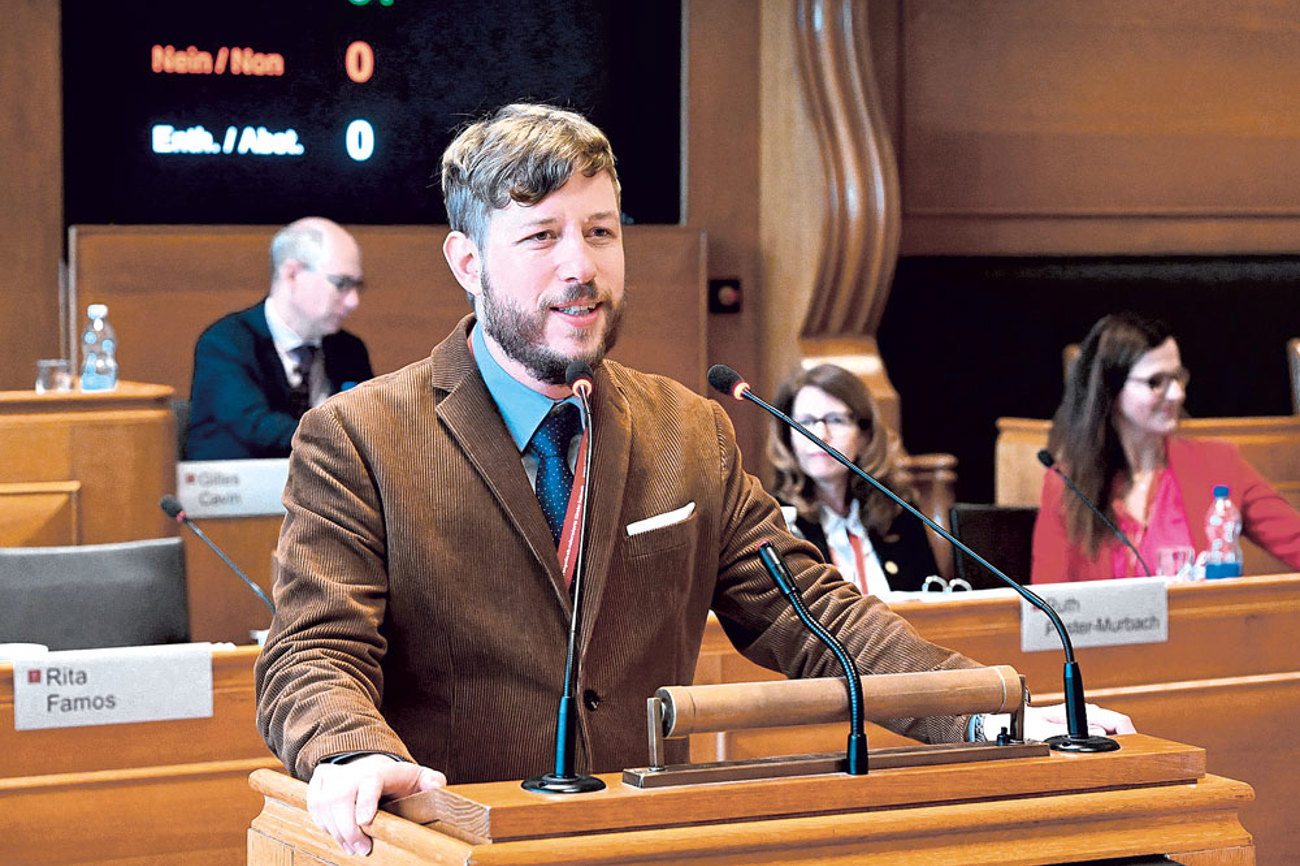 Michel Rudin (38) bringt als kirchenpolitischer Aussenseiter und LGBTQ-Repräsentant frische Farbe in den Rat des EKS. | Foto: EKS / Christoph Knoch