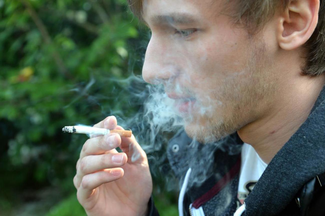 «Tabakwerbung spricht die anfälligste Gruppe an: Die Jungen», sagt Didier Rochat, Geschäftsführer Blaues Kreuz Schweiz. | epd-bild