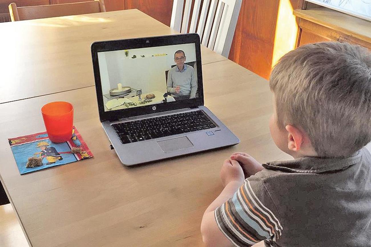 Abendmahl per Livestream: Die Corona-Pandemie machte dies möglich.