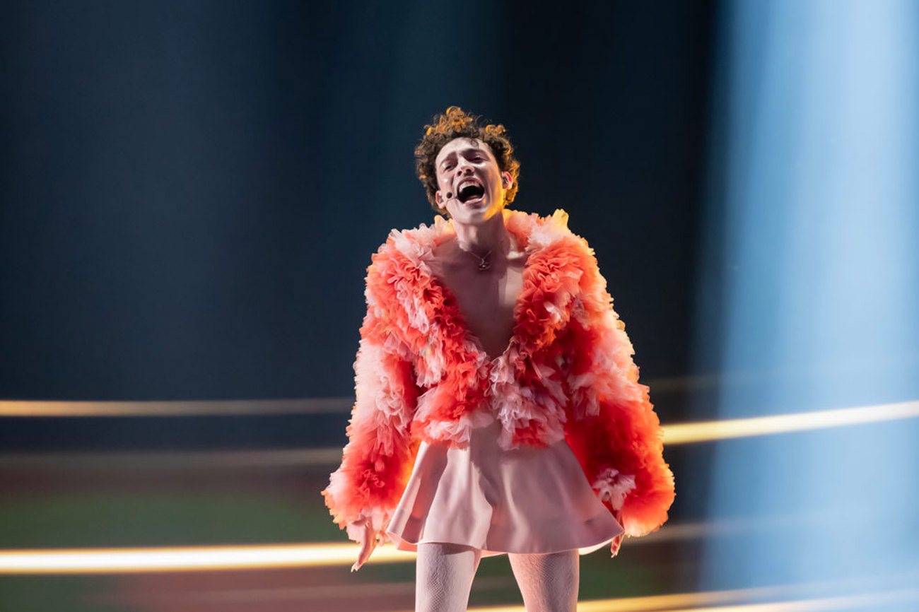 Nemo gewann für die Schweiz den Eurovision Song Contest 2024. | Foto: Wikimedia/Arkland
