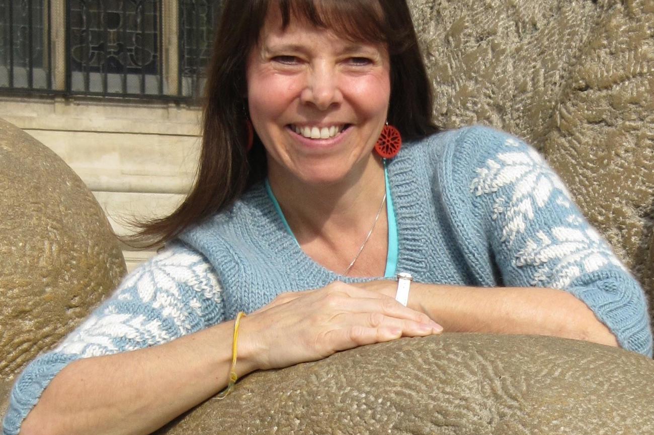 Béatrice Buschor gibt am Impulstag zur «Schöpfungszeit» in Romanshorn einen Einblick in die Bedeutung des Tastsinns in der kindlichen Entwicklung. (Bild: pd)