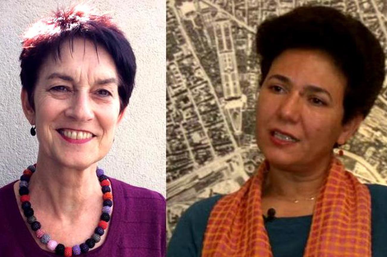 Doris Strahm vom interreligiösen Think-Tank und Saïda Keller-Messahli, Präsidentin des Forums für einen fortschrittlichen Islam, sind sich uneins über die Burka.