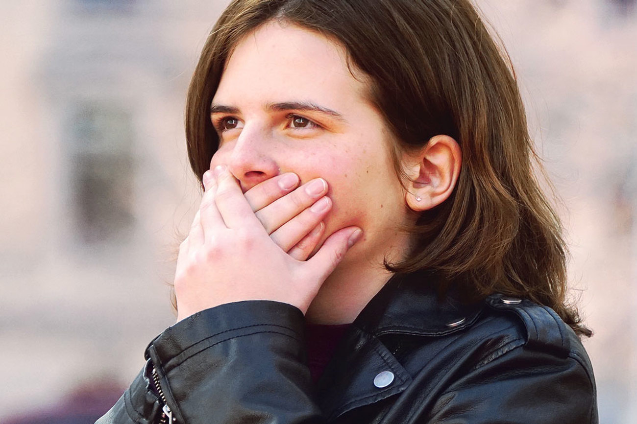 Dina verzichtet in der Fastenzeit auf Worte: weniger plappern, mehr zuhören. Foto: sd