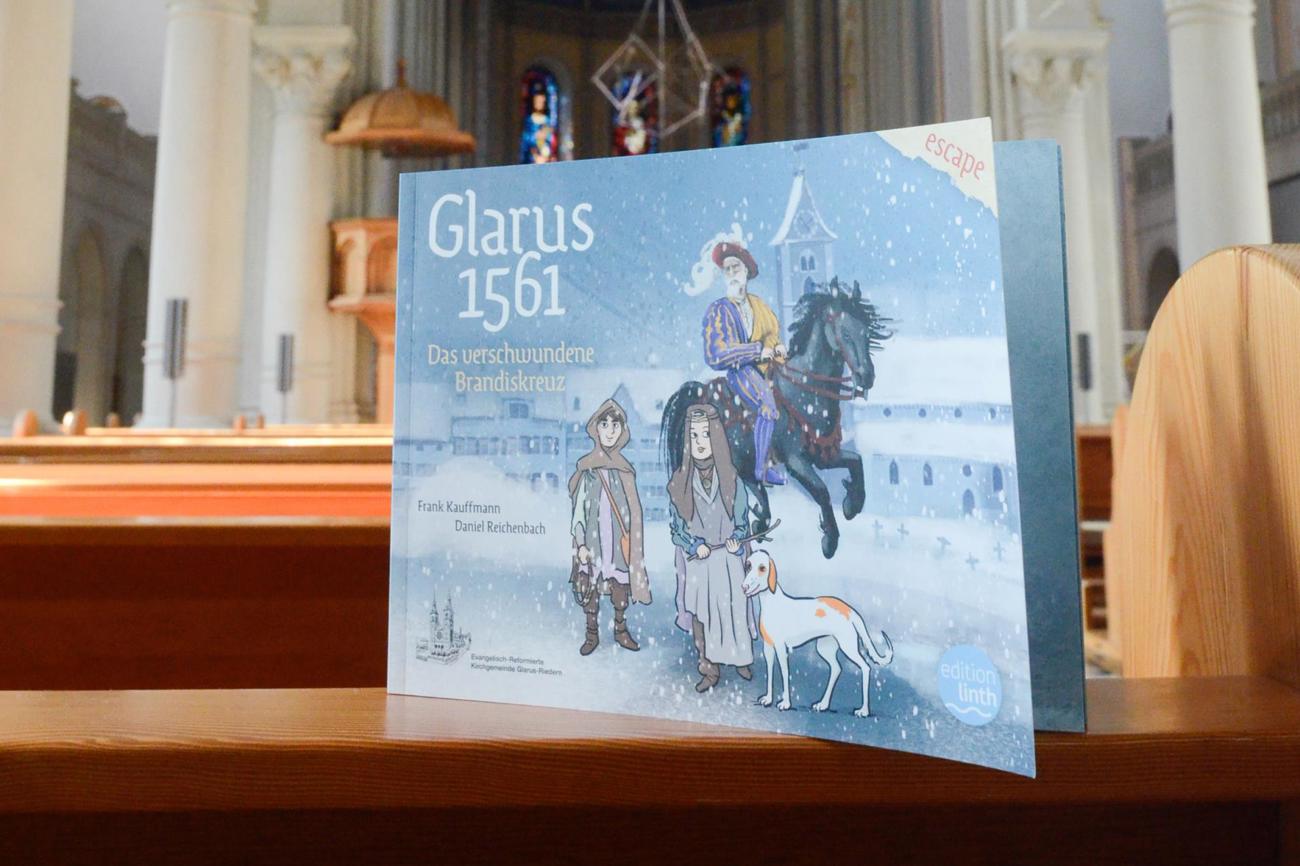 Die Geschichte der Glarner Stadtkirche entdecken und etwas über die Geschichte lernen: perfekt für graues Herbstwetter.
Foto: Jürg Huber.