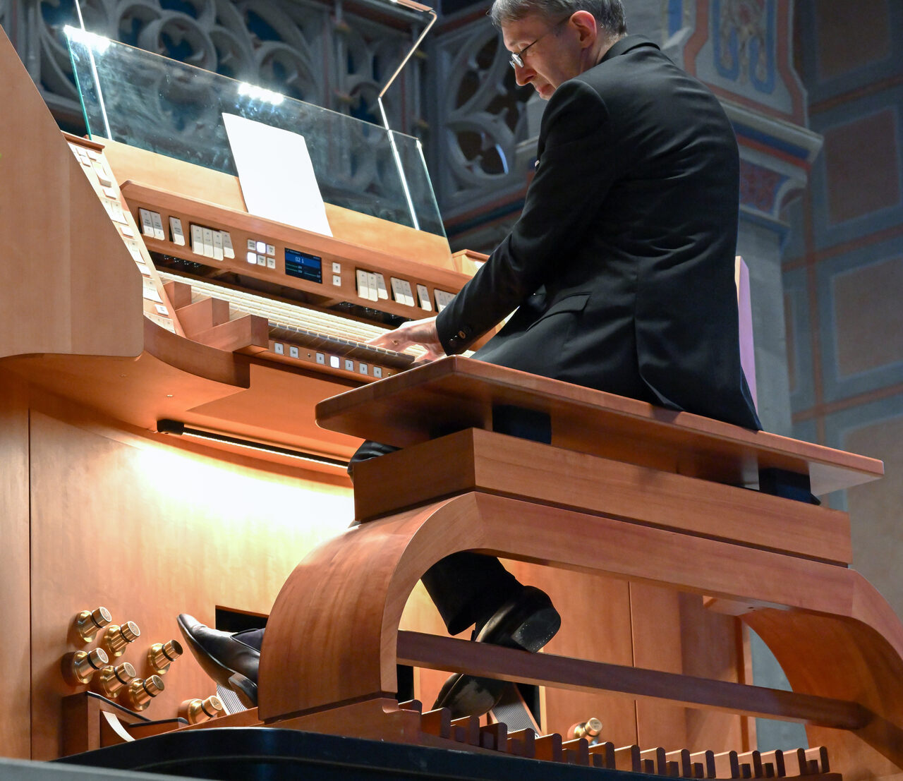 Prominente Einweihung mit Olivier Latry, …