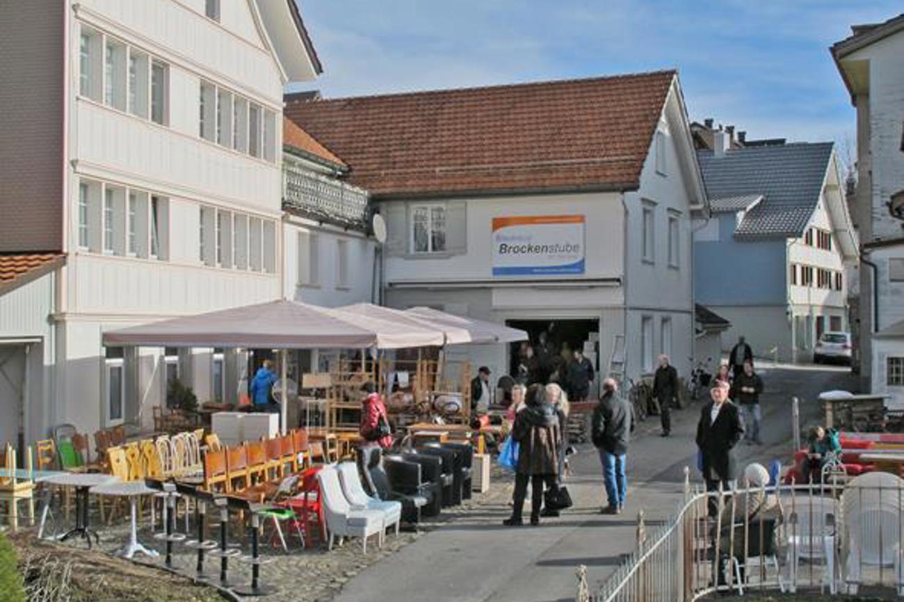 Brockenstube Gais - immer einen Besuch wert.