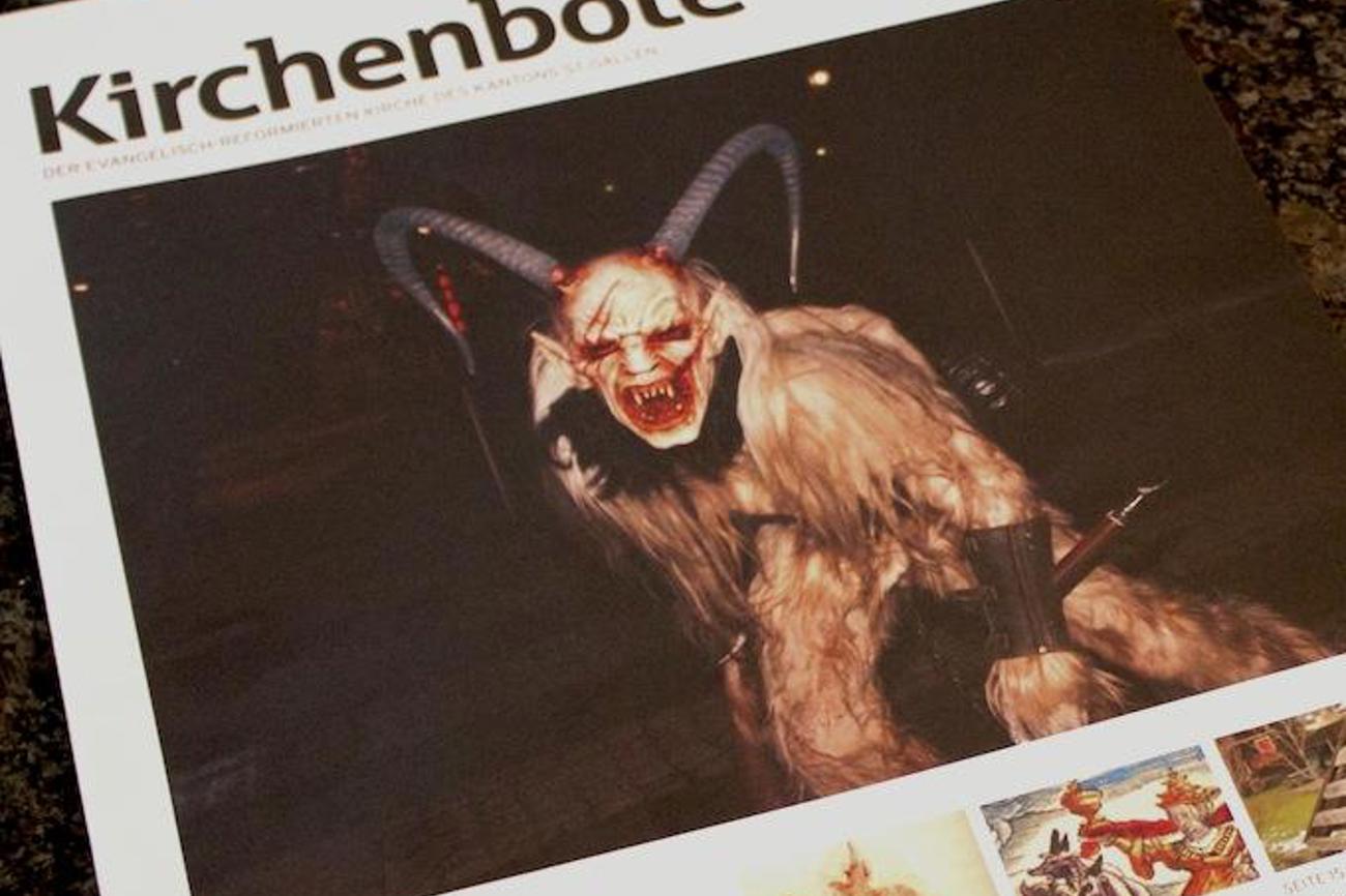 «Gfürchig»: Der Teufel auf dem St. Galler Kirchenbote
