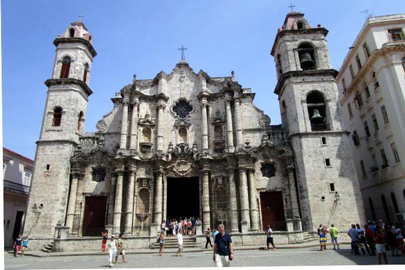 Die Kathedrale im historischen Kern von Havanna gehört seit 1982 zum UNESCO Weltkulturerbe | Tilmann Zuber/Kirchenbote