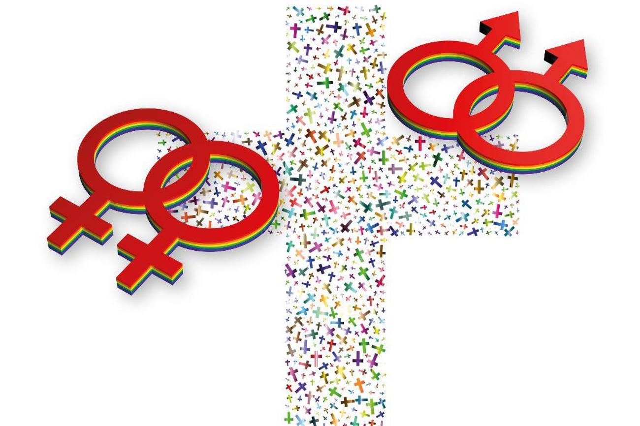 Bekenntnis zu Jesus Christus in der Mitte, aber kontroverse Diskussionen rund um die Frage zur «Ehe für alle». (Bildmontage: ur)