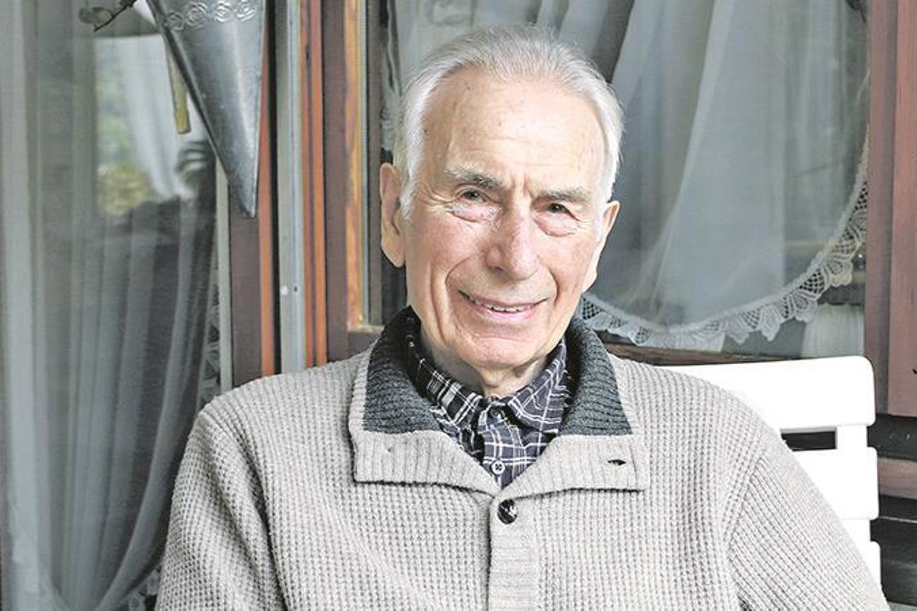 Kann auf ein reiches Leben zurückblicken: Arnold Bittlinger. Foto: BrodBeck