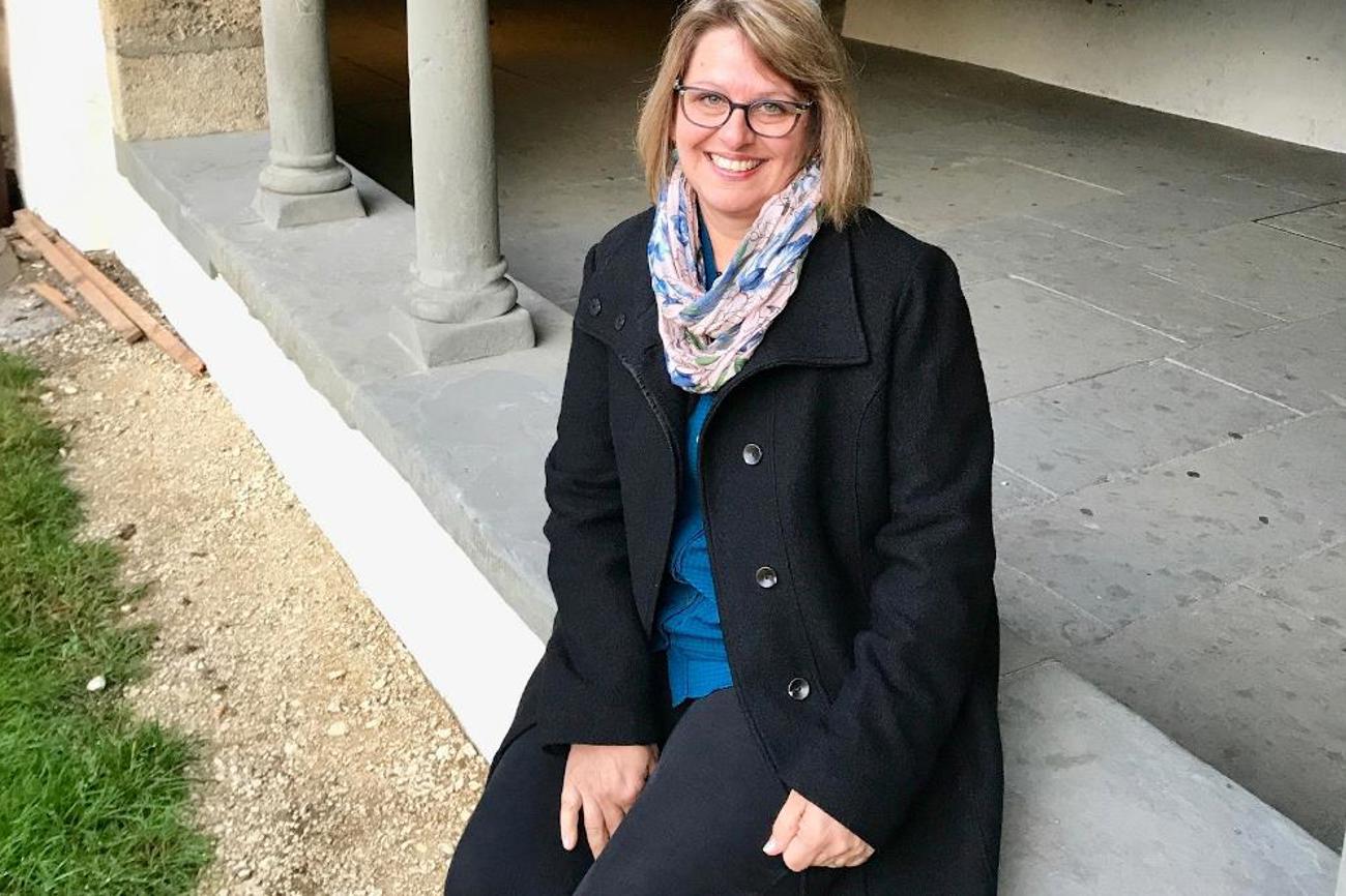 Kirchenrätin Cornelia Busenhart blickt dem Projekt «Kirchenentwicklung» optimistisch entgegen. |Peter Leutert