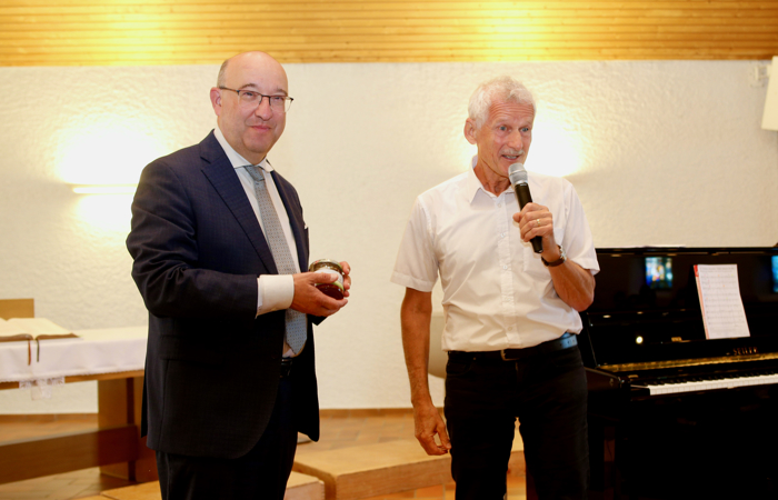 Gelungener Bettag mit Regierungsrat Beat Tinner