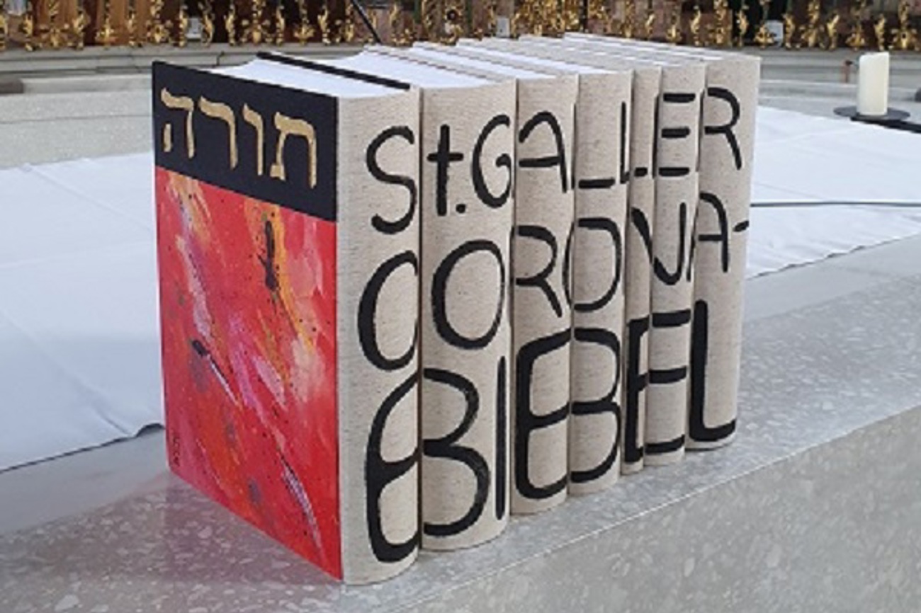 Die St. Galler Coronabibel: Ein Gemeinschaftsprojekt, das während der Coronapandemie entstanden ist. Foto: zvg