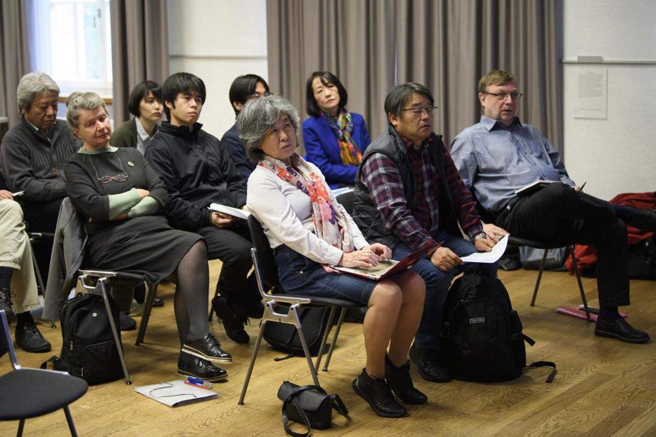 Die Besucherinnen und Besucher aus Japan wurden in Basel in der Mission 21 empfangen.|Dominik Plüss