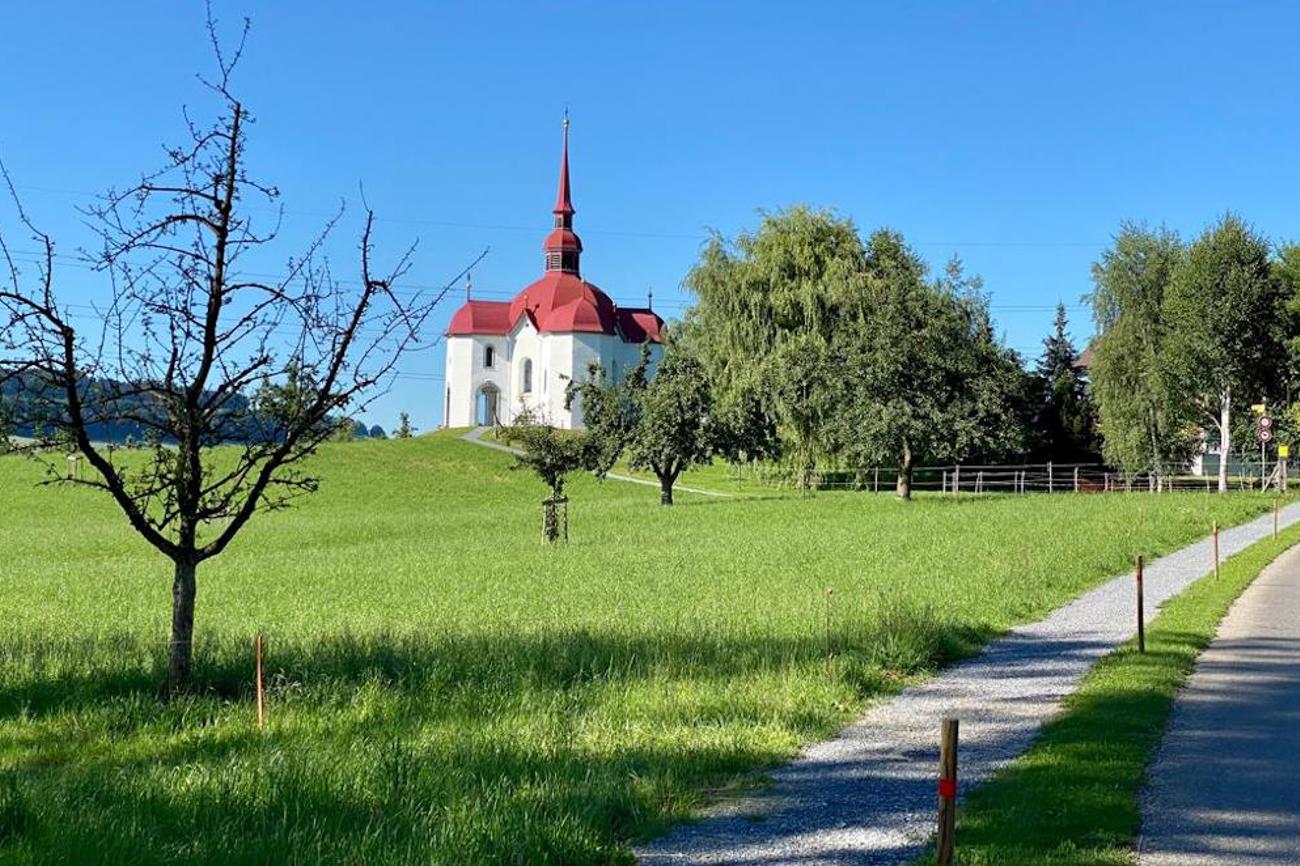 Die Wallfahrtskirche St. Ottilien gilt als Juwel.