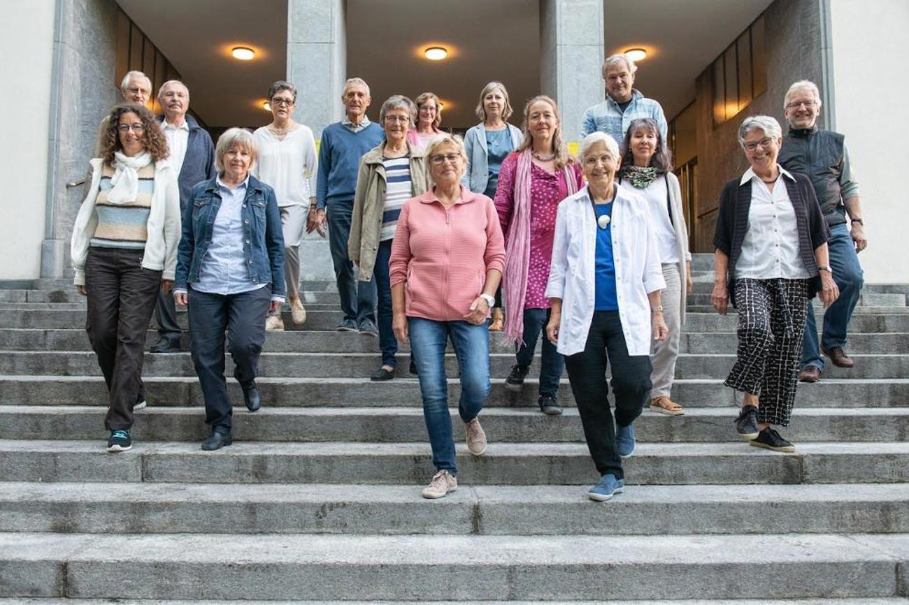 Yvonne Lehmann (Mitte) und ihr Team.