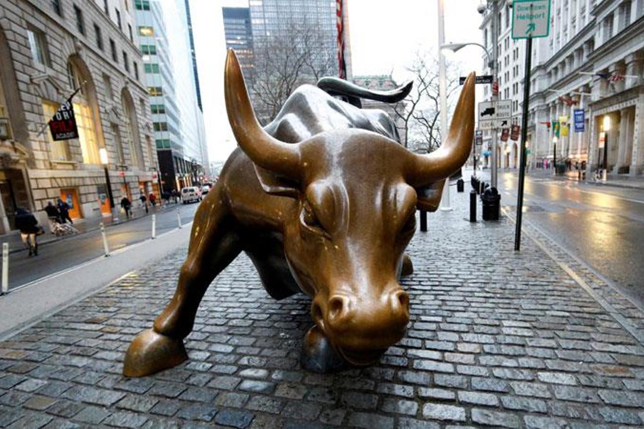 Bronzestier in der Wallstreet: Symbol für die Macht des Marktes.|reuters
