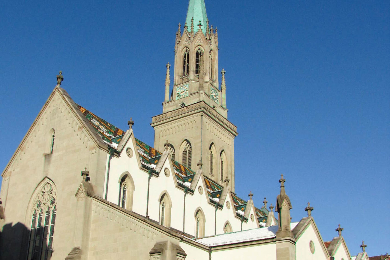 Die St. Laurenzenkirche steht am Sonntag international im Fokus. Foto: ref-sg