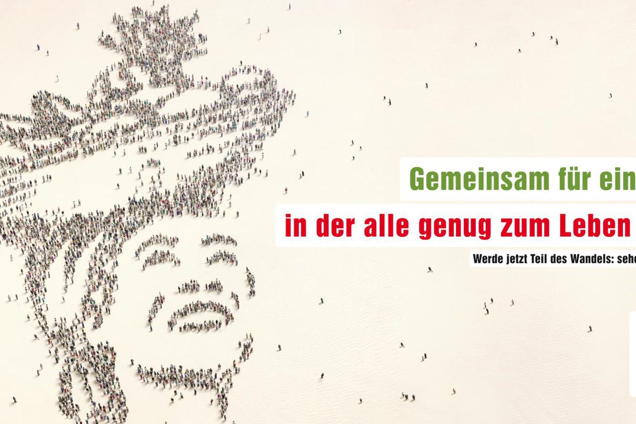 Ein neuer visueller Auftritt prägt die ökumenische Kampagne 2018.
Bild Bfa/Fastenopfer