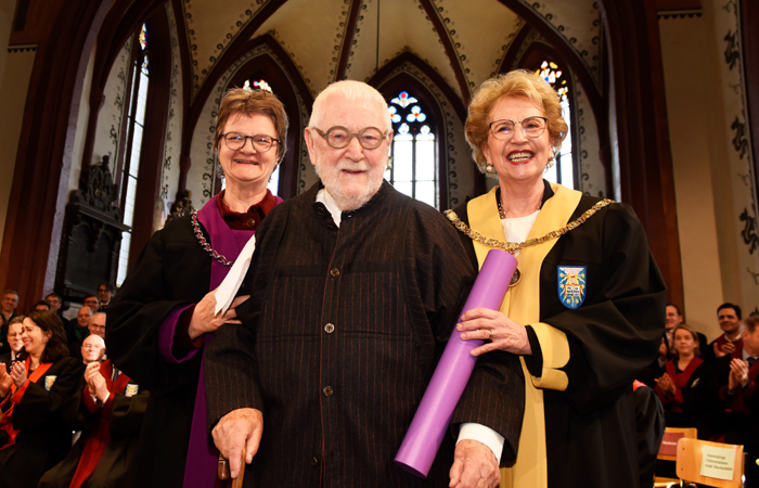 Ehrendoktor für den Künstler Samuel Buri