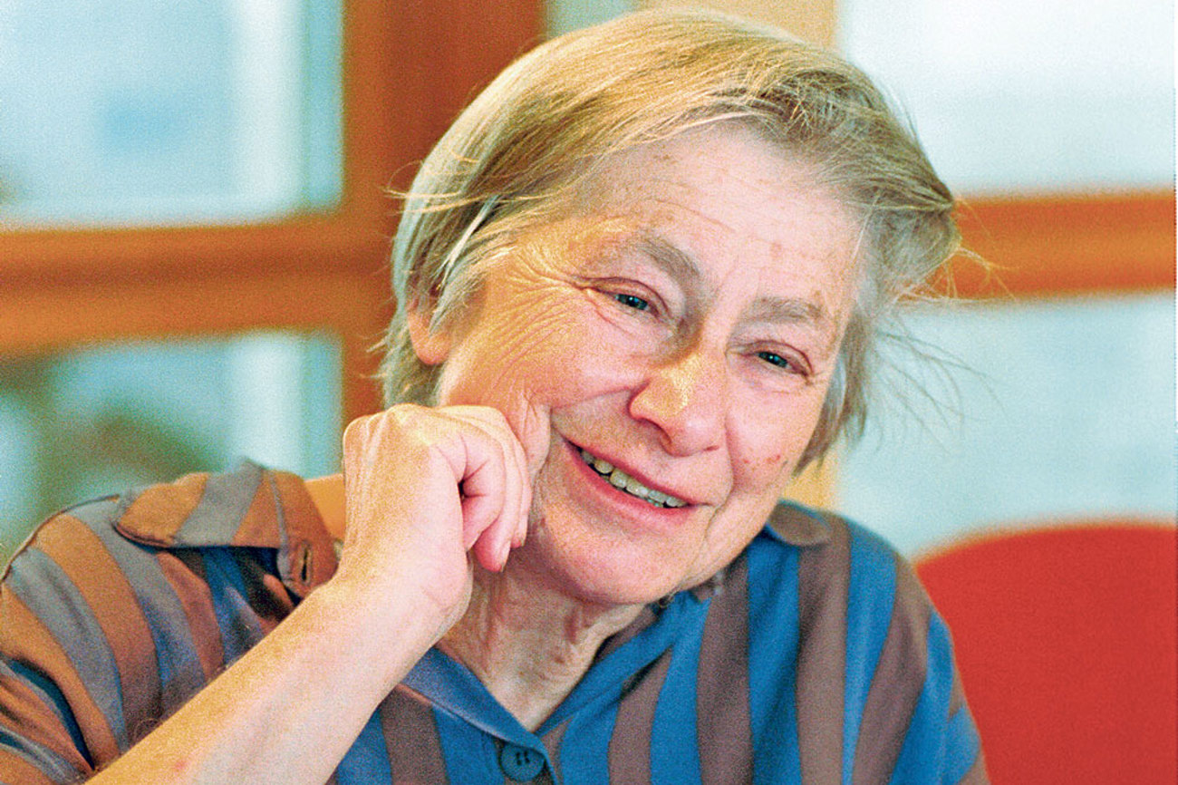 Dorothee Sölle im Gespräch mit dem Kirchenboten im Jahr 2002. Das Interview sollte eines ihrer letzten sein. | Foto: Pfander
