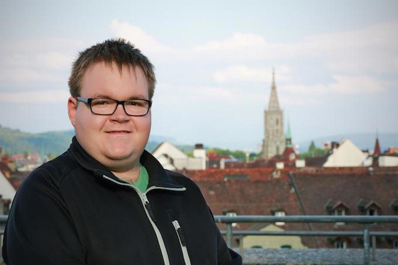 Das Berner Münster sucht Robin Marti aus dem Luzernischen immer wieder gerne auf: Es beeindrucke durch seinen historischen Glockenbestand und der Tontiefe. / Foto: Marius Schären/reformiert.info