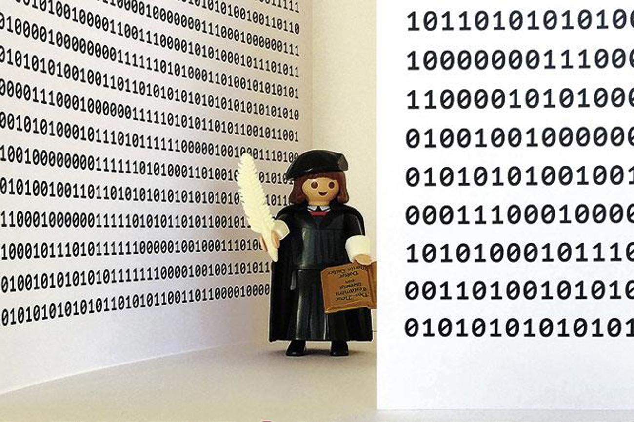 Martin Luther in der binären Welt von heute.