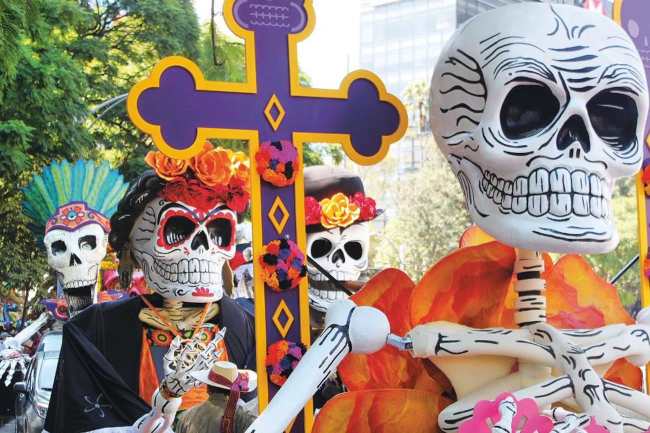 Am Día de los Muertos werden in Mexiko die Toten geehrt.