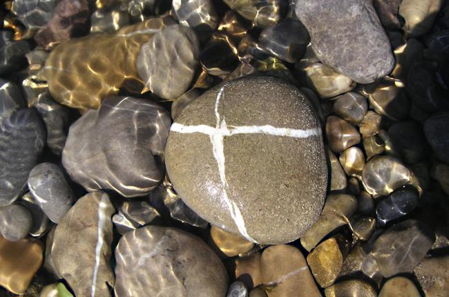 Ladstaetter Steine Im Wasser Kor