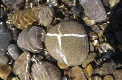 Ladstaetter Steine Im Wasser Kor