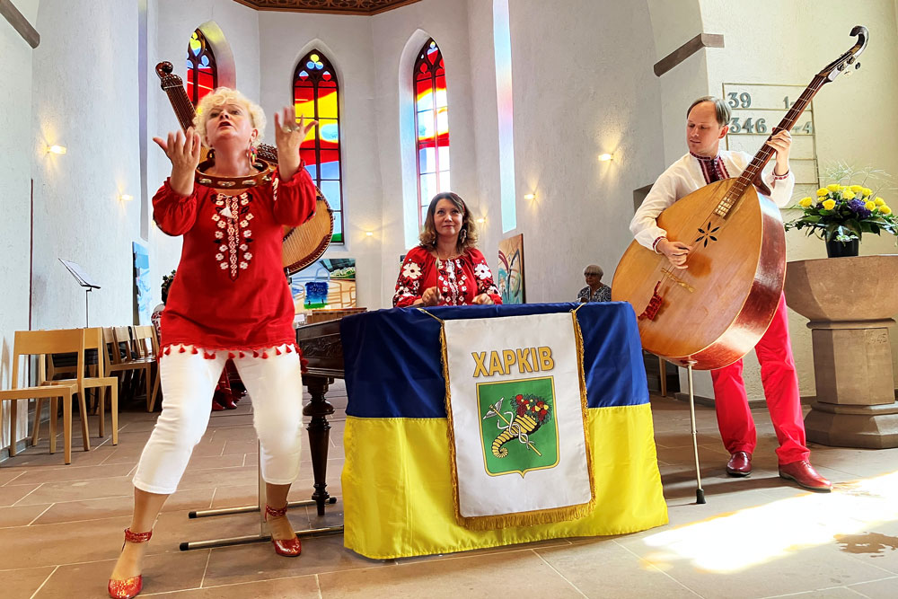 Das ostukrainische Instrumentaltrio ZymBanDo. | Foto: Wegelin