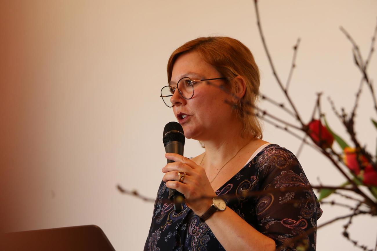 An ihrer Ordination erzählte Nicole Russenberger von ihrem Berufsweg zur Sozialdiakonin.