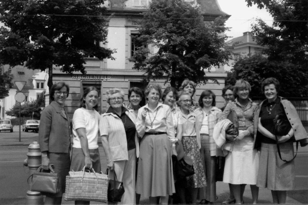 Der Zentralvorstand des Frauenbundes 1978.