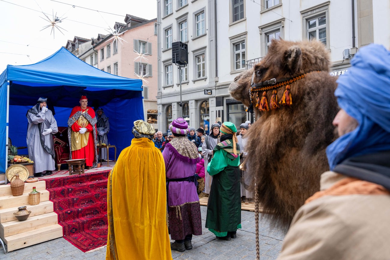 Die Weihnachtsreise ist in St. Gallen am Sonntag, 15. Dezember, mitzuverfolgen. Foto: Urs Bucher