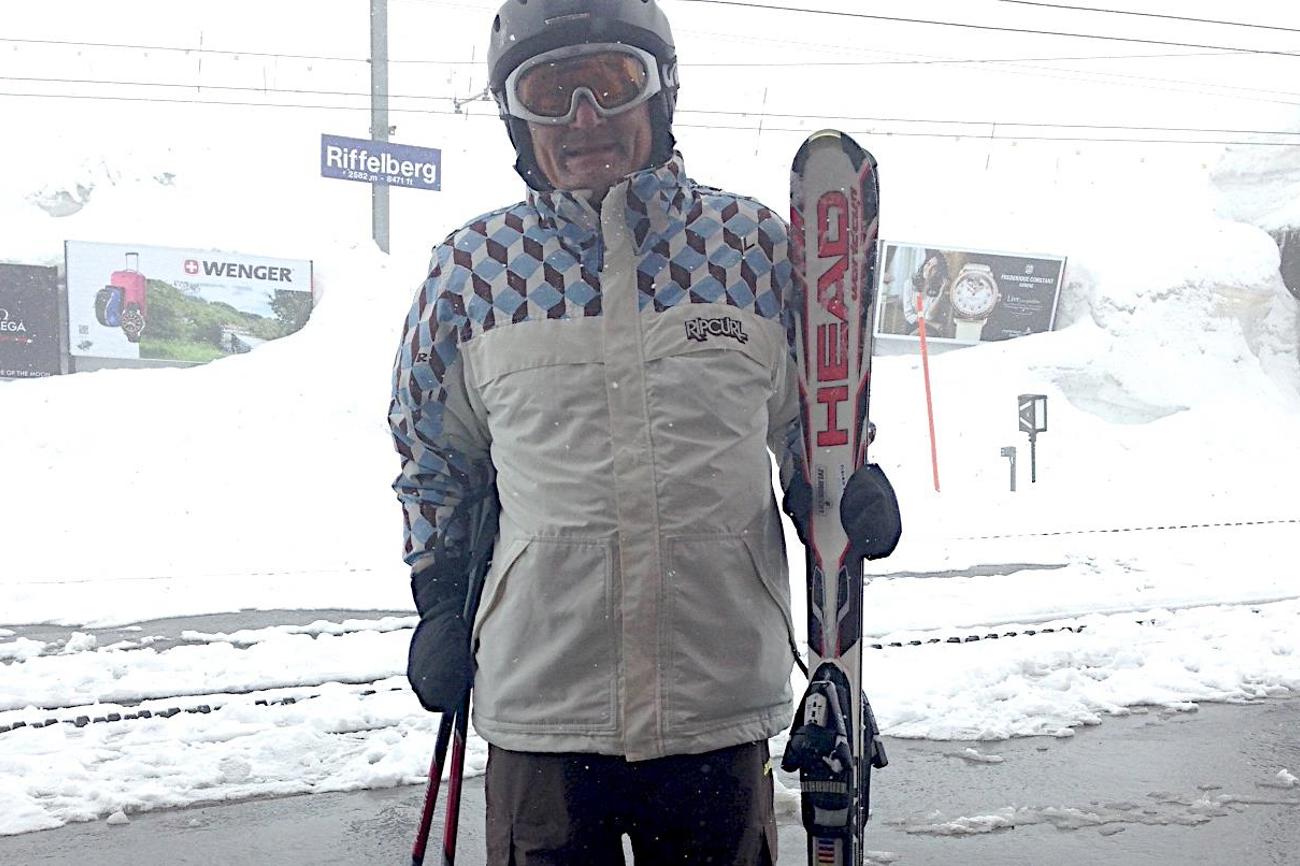 Trotzt jedem Wetter: Kurpastor Erich Huber in Zermatt.