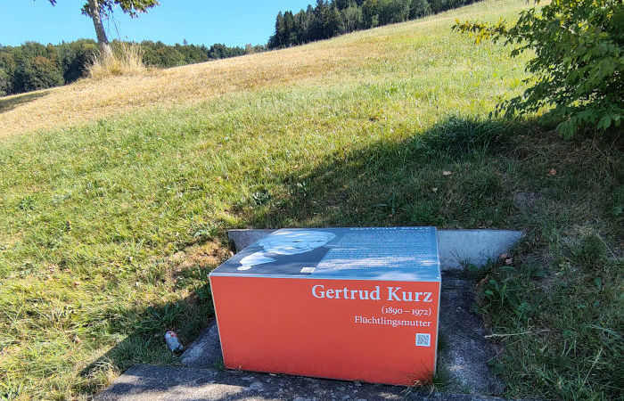 Die Flüchtlingsmutter Gertrud Kurz-Hohl