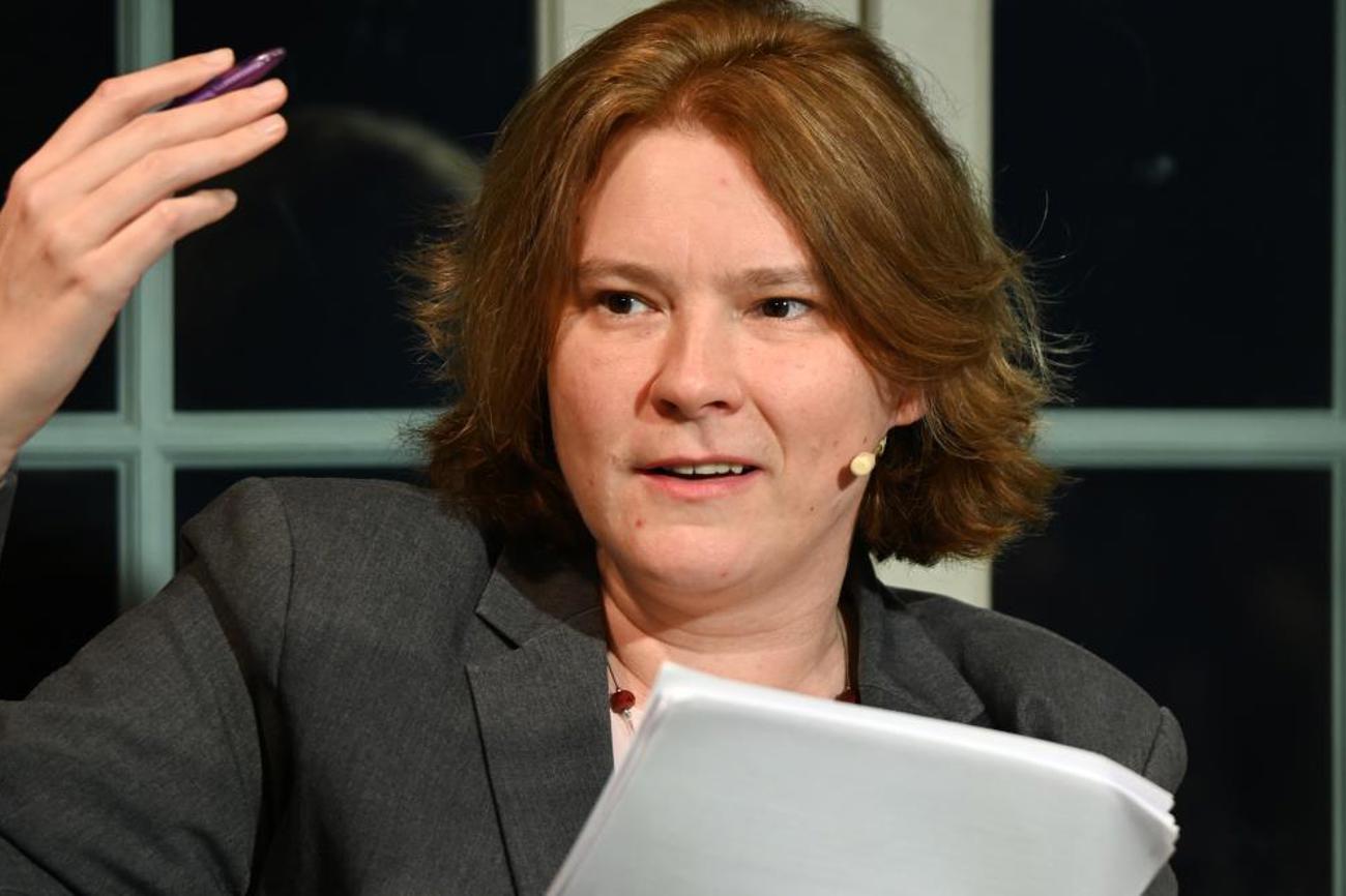 Natallia Vasilevich, belarussische Politikwissenschaftlerin, Juristin und orthodoxe Theologin. | Christoph Knoch