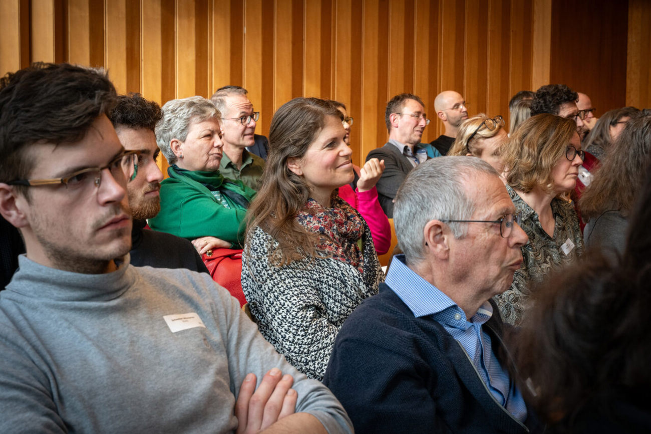Die Synodalen der St. Galler Kantonalkirche trafen sich in Rapperswil zur Aussprache. Foto: Andreas Ackermann