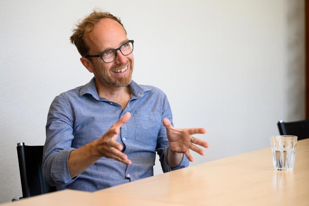 Vor seiner Wahl in den Kirchenrat war Stephan Ackermann 14 Jahre lang Synodaler. An der Synode vom 16. Juni
wurde er aus dem Kirchenrat verabschiedet. | Dominik Plüss