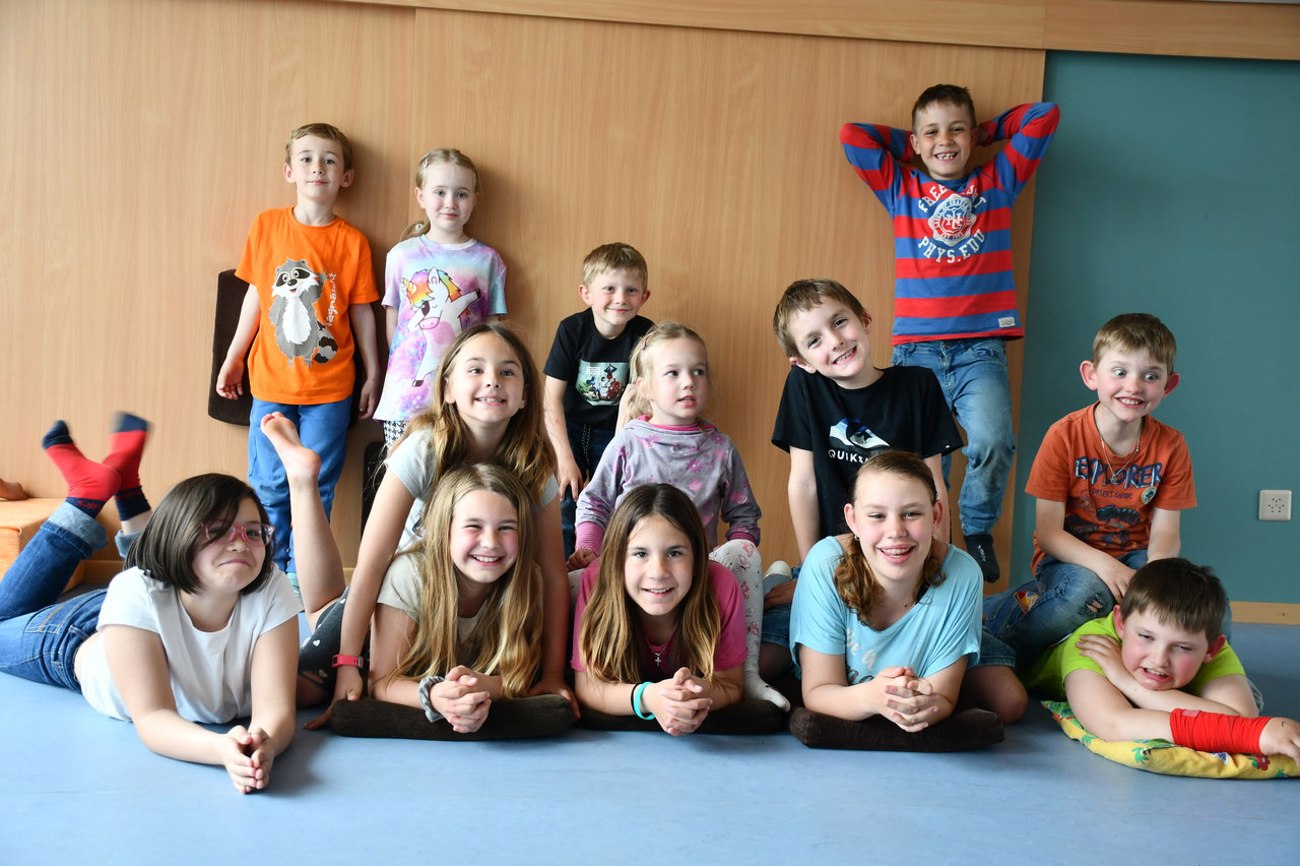 Ganz ohne Angst und äusserst keck: Chinderchile BüGaMo Bütschwil-Mosnang-Ganterschwil. Foto: meka