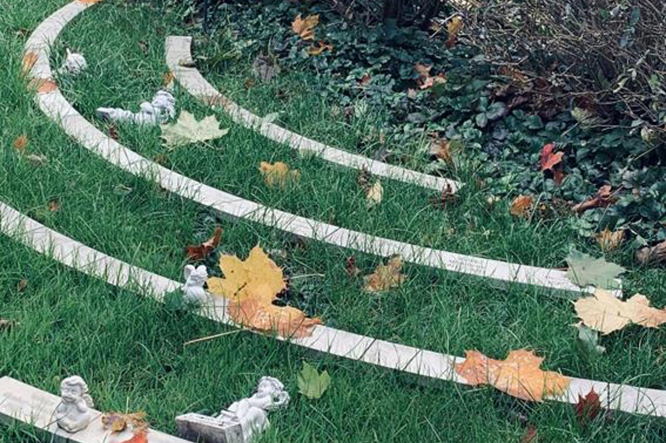 Foto: sy  Gemeinschaftsgrab in Bühler AR