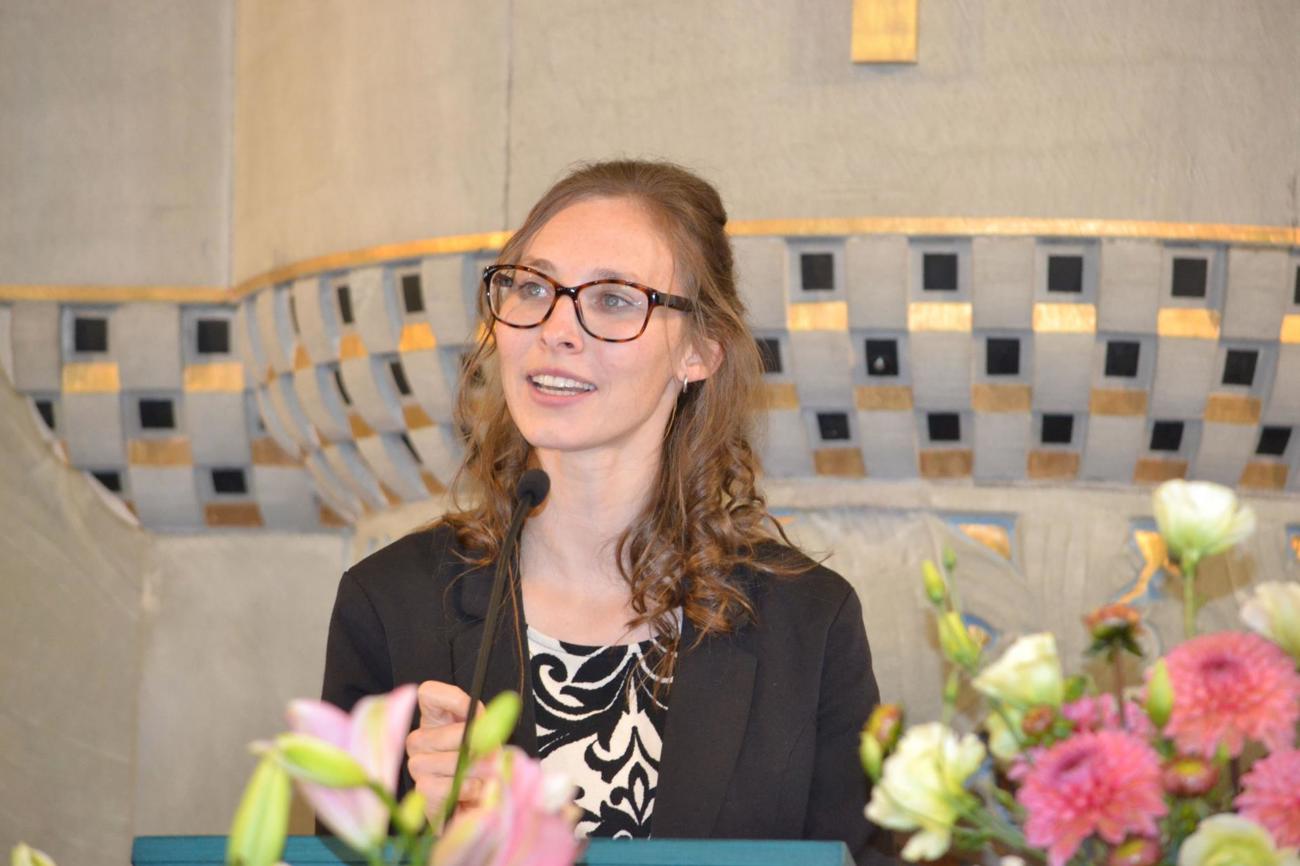 Die 26-jährige Nathanja Baumer-Schuppli ist die jüngste Pfarrerin der Schweiz. (Bild: Brunhilde Bergmann)