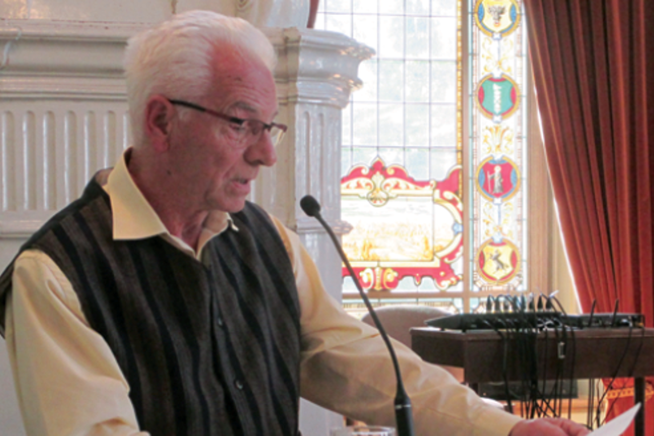 Interpellant Pfarrer Peter Kuster verzichtete in der Synode auf eine Diskussion über Fundamentalismus und Homosexualität. (Bild: Brunhilde Bergmann)