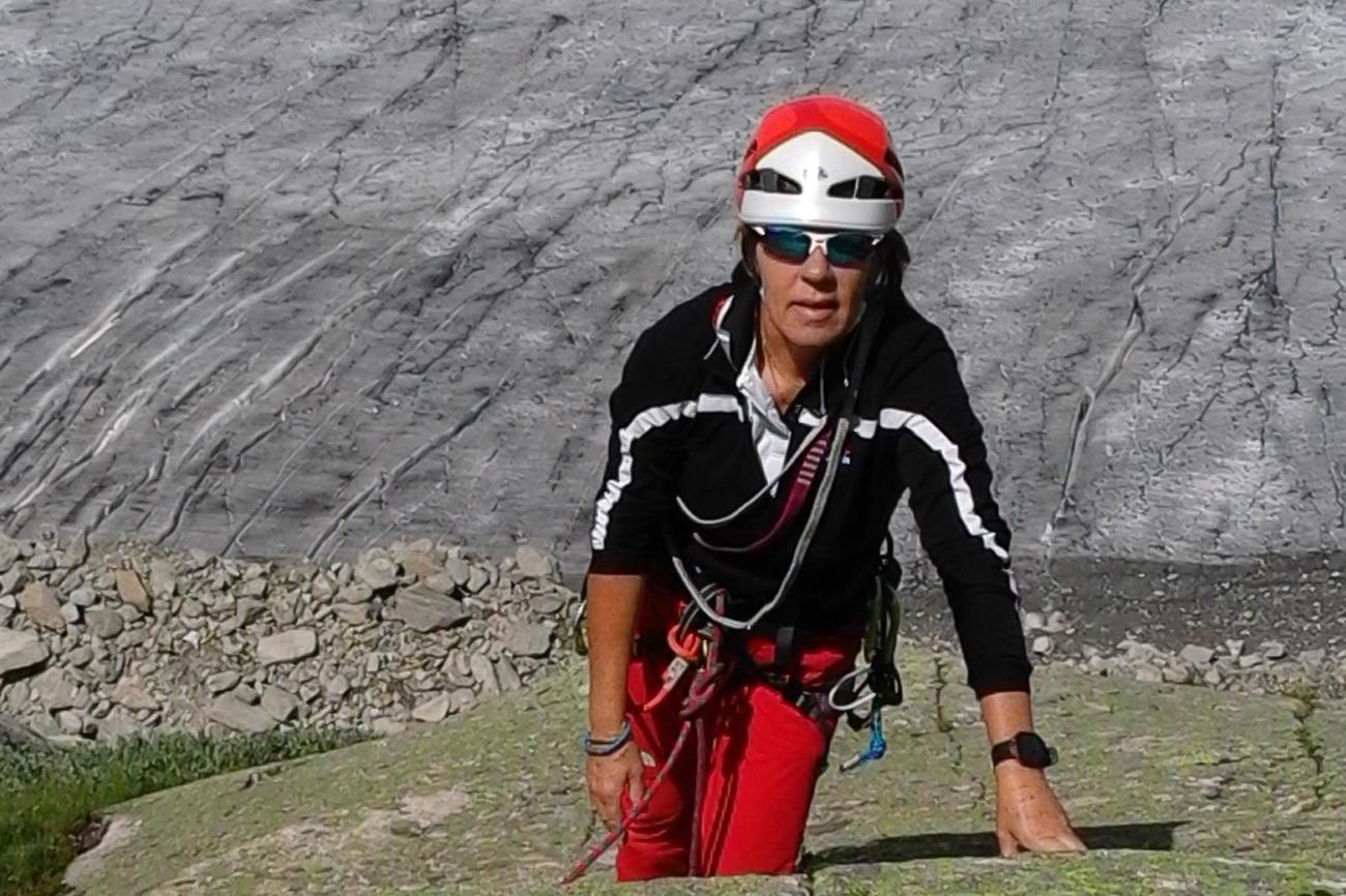 Kathrin Argaud hat beim Klettern neue Dimensionen von Freiheit entdeckt.