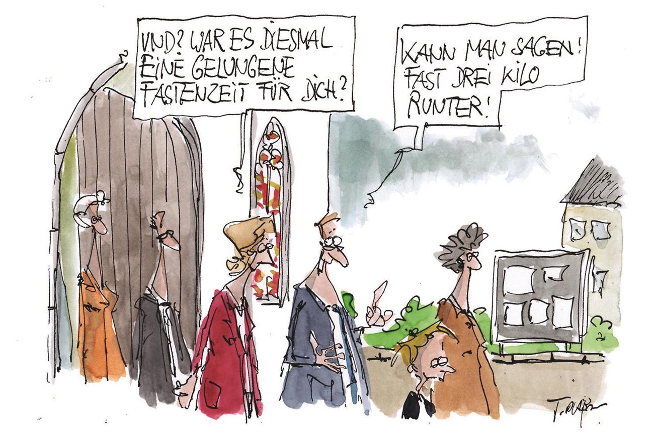 Fasten ist nicht gleich Fasten. (Bild: gemeindebrief.de)
