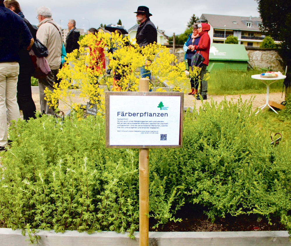 Der erste Religionsgarten der Schweiz steht in Aarburg