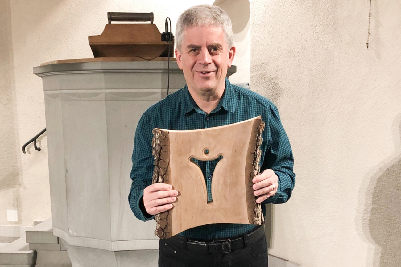 Damian Brot freut sich über den Zwinglipreis. (Bild: zVg)