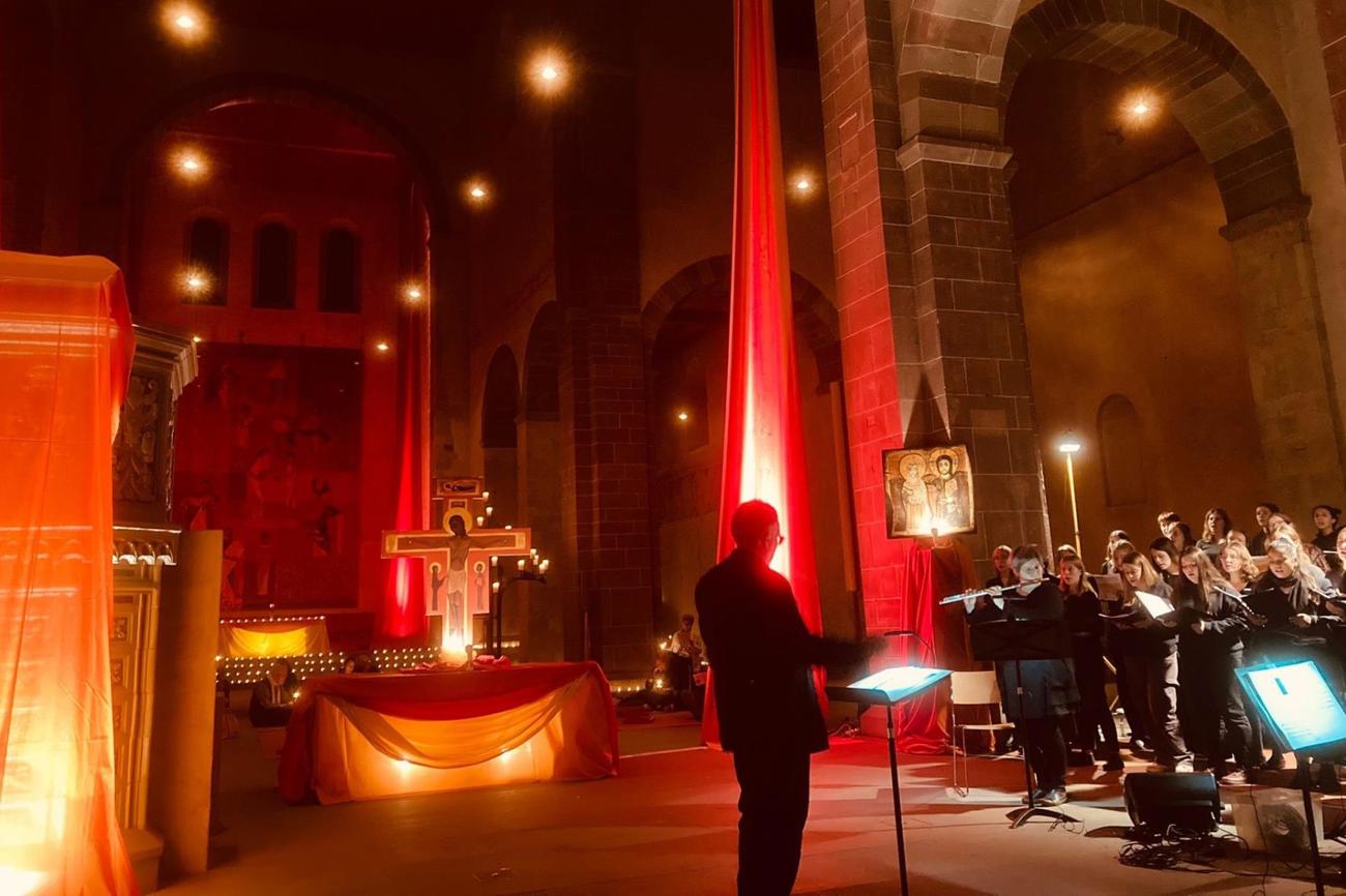 «Da hat sich das Tor zum Himmel geöffnet», sagt Pfarrer Gottfried Spieth über den Taizé-Abend.