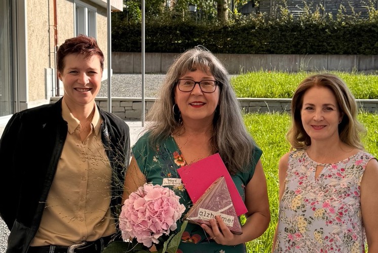 Maya Hauri erhält Fokuspreis Alzheimer